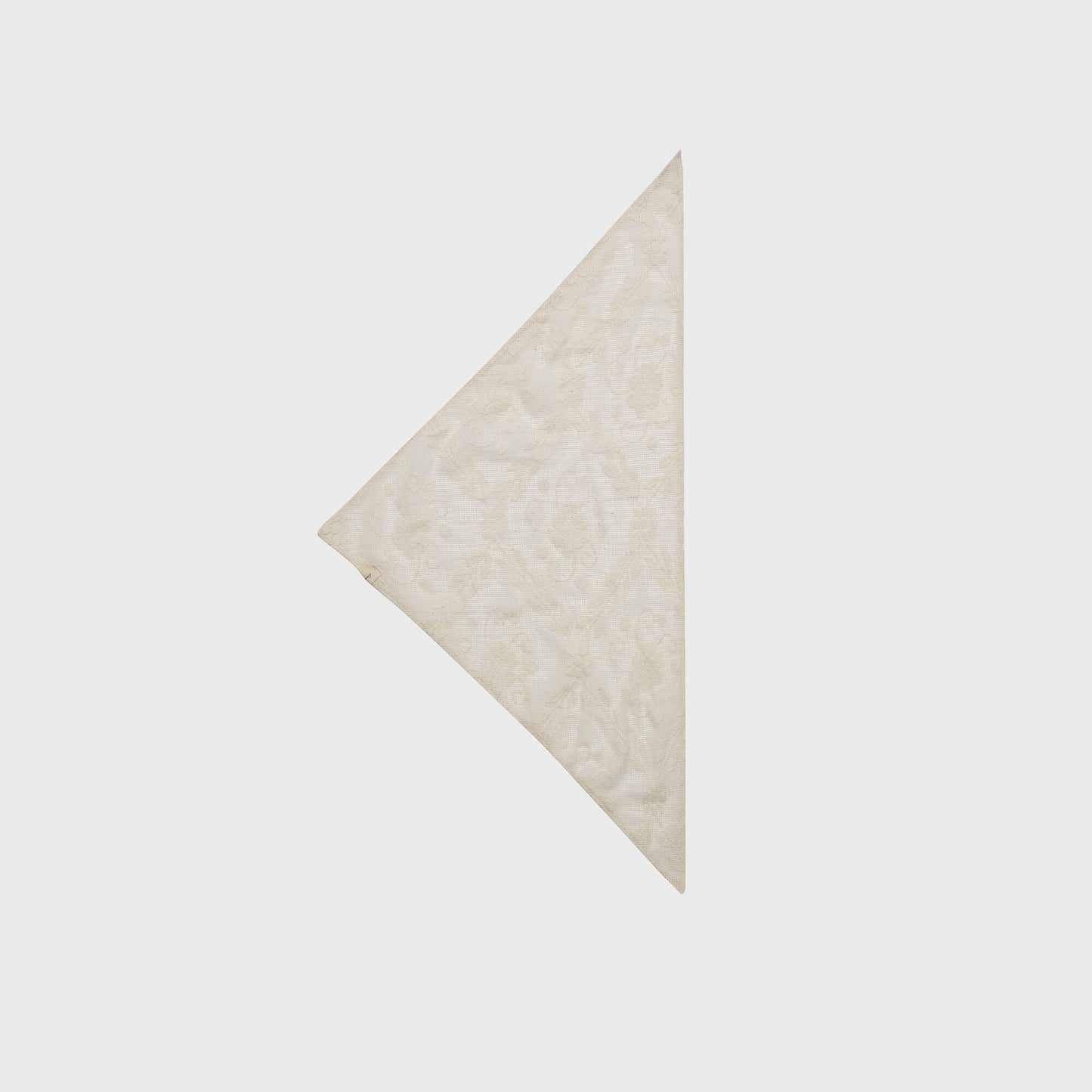 女童白色棉围巾