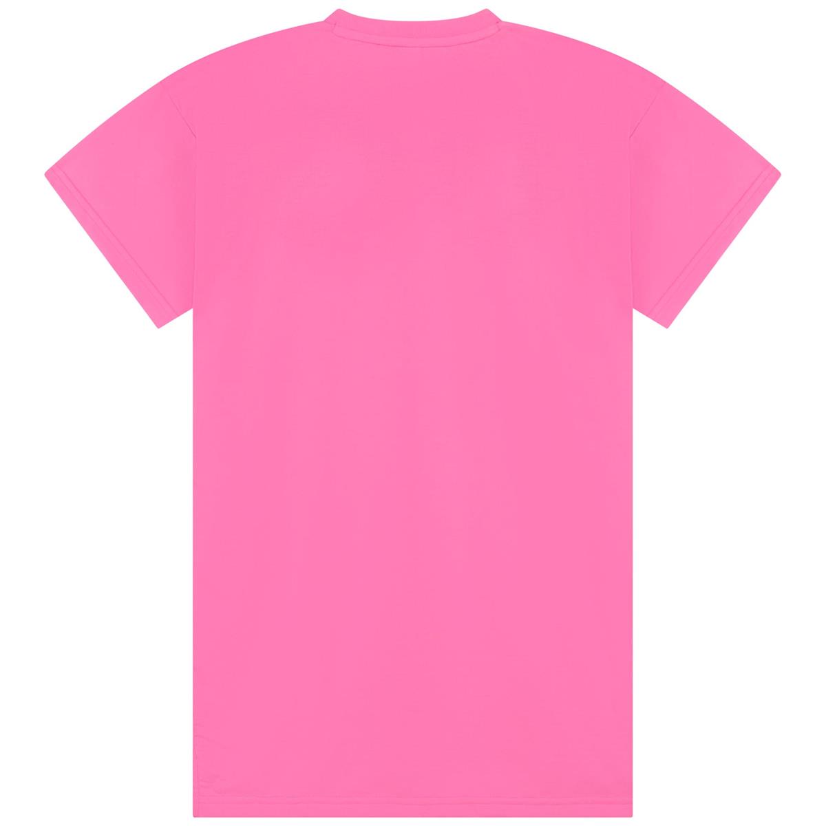 女童粉色Logo连衣裙