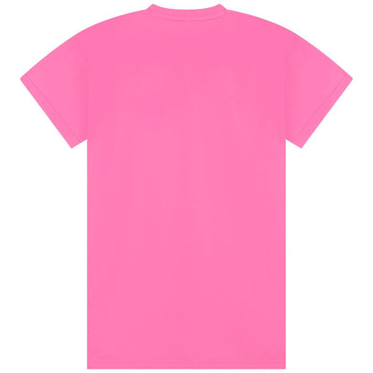 女童粉色Logo连衣裙