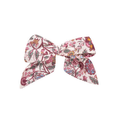 女童粉色花朵发夹