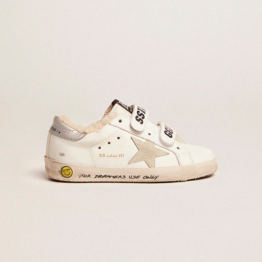 儿童银色星星运动鞋