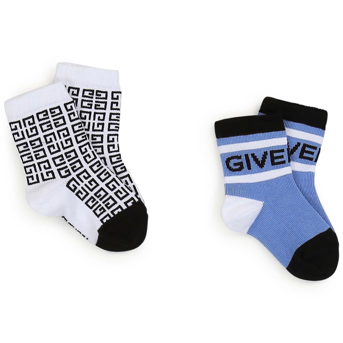 儿童白色袜套装(2件)