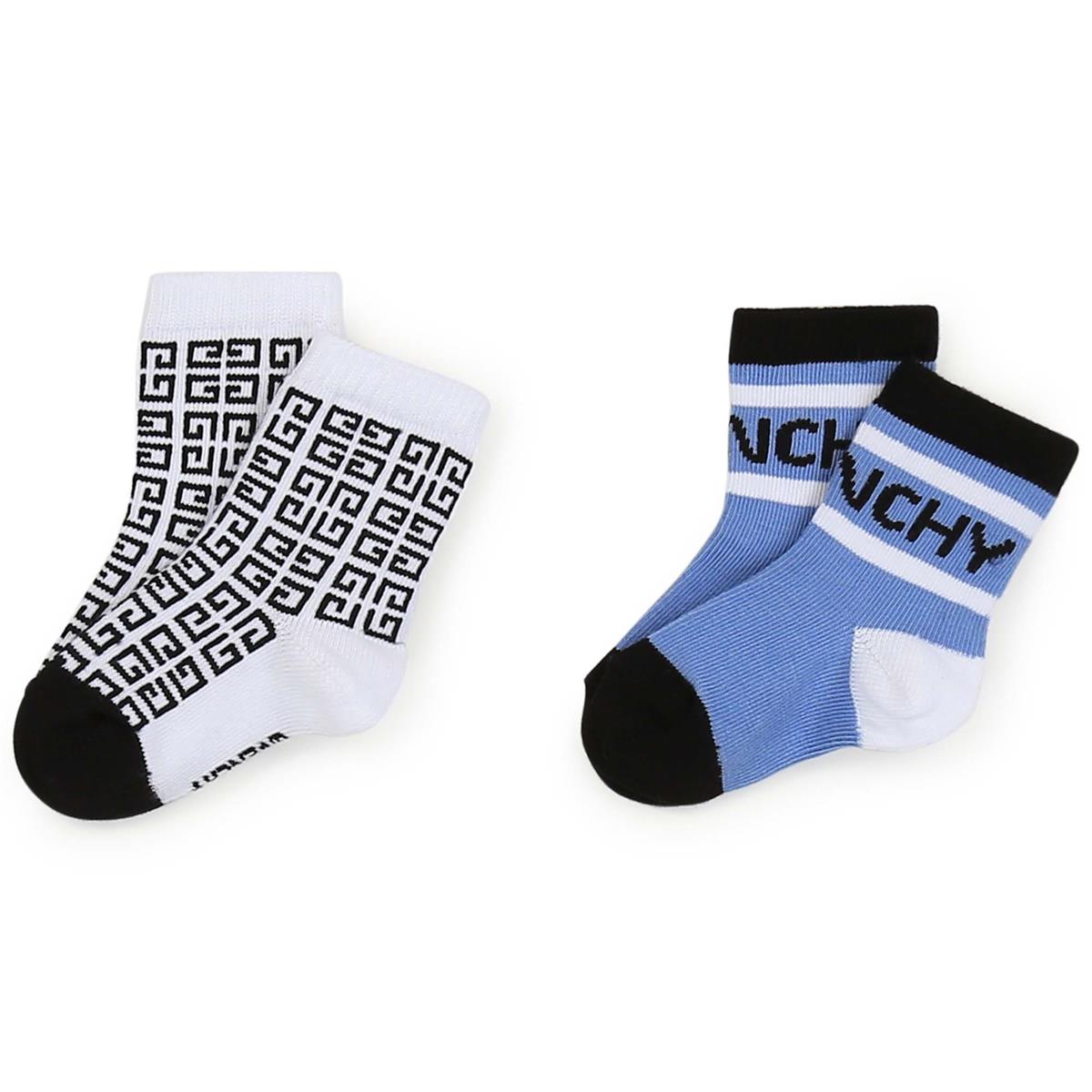 儿童白色袜套装(2件)