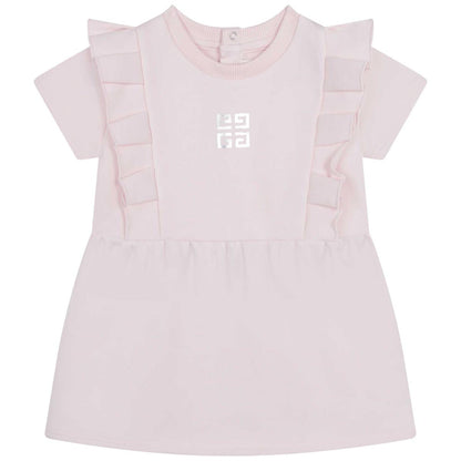 女婴浅粉色连衣裙