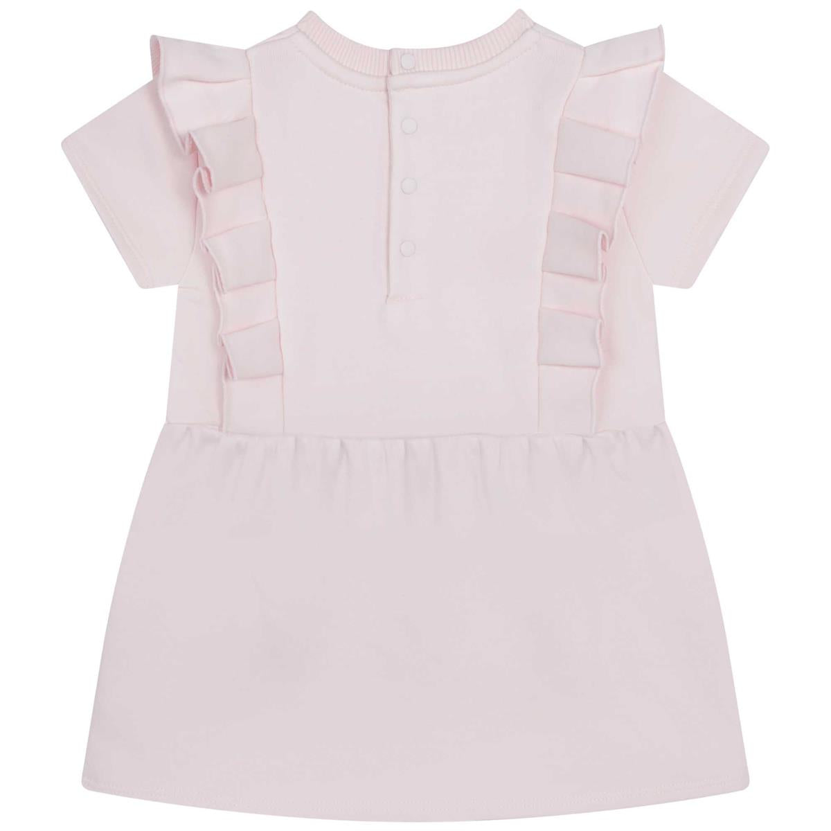 女婴浅粉色连衣裙