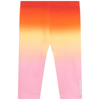 女婴浅粉色打底裤