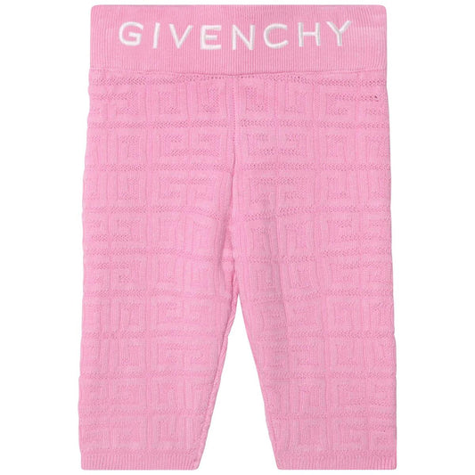 女婴浅粉色打底裤