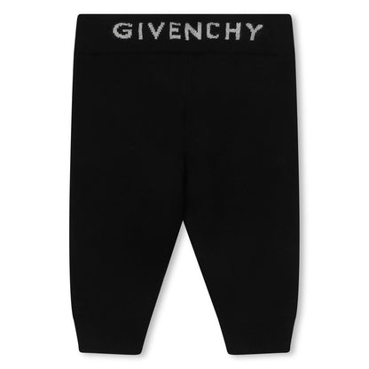 男婴黑色Logo长裤