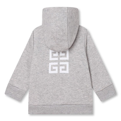 男婴灰色拉链上衣