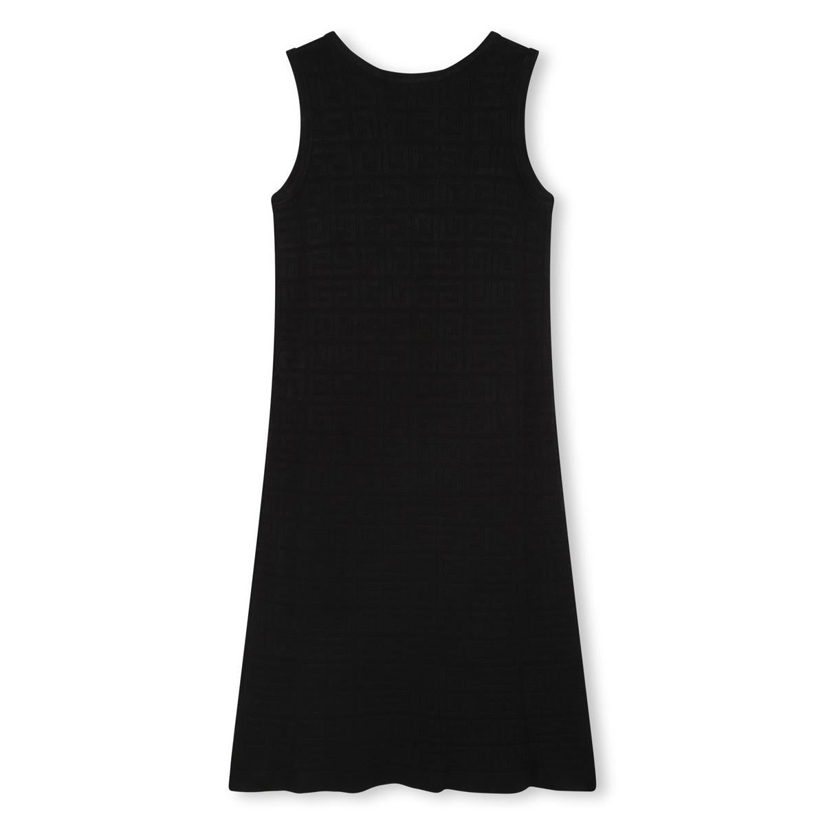 女童黑色Logo连衣裙