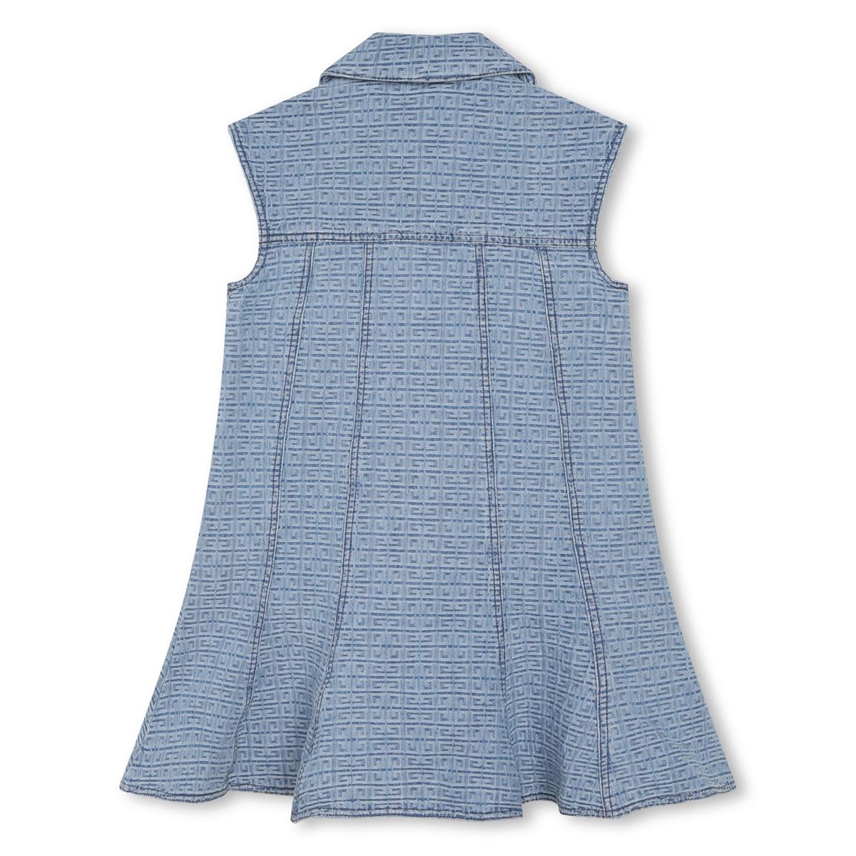 女童蓝色连衣裙