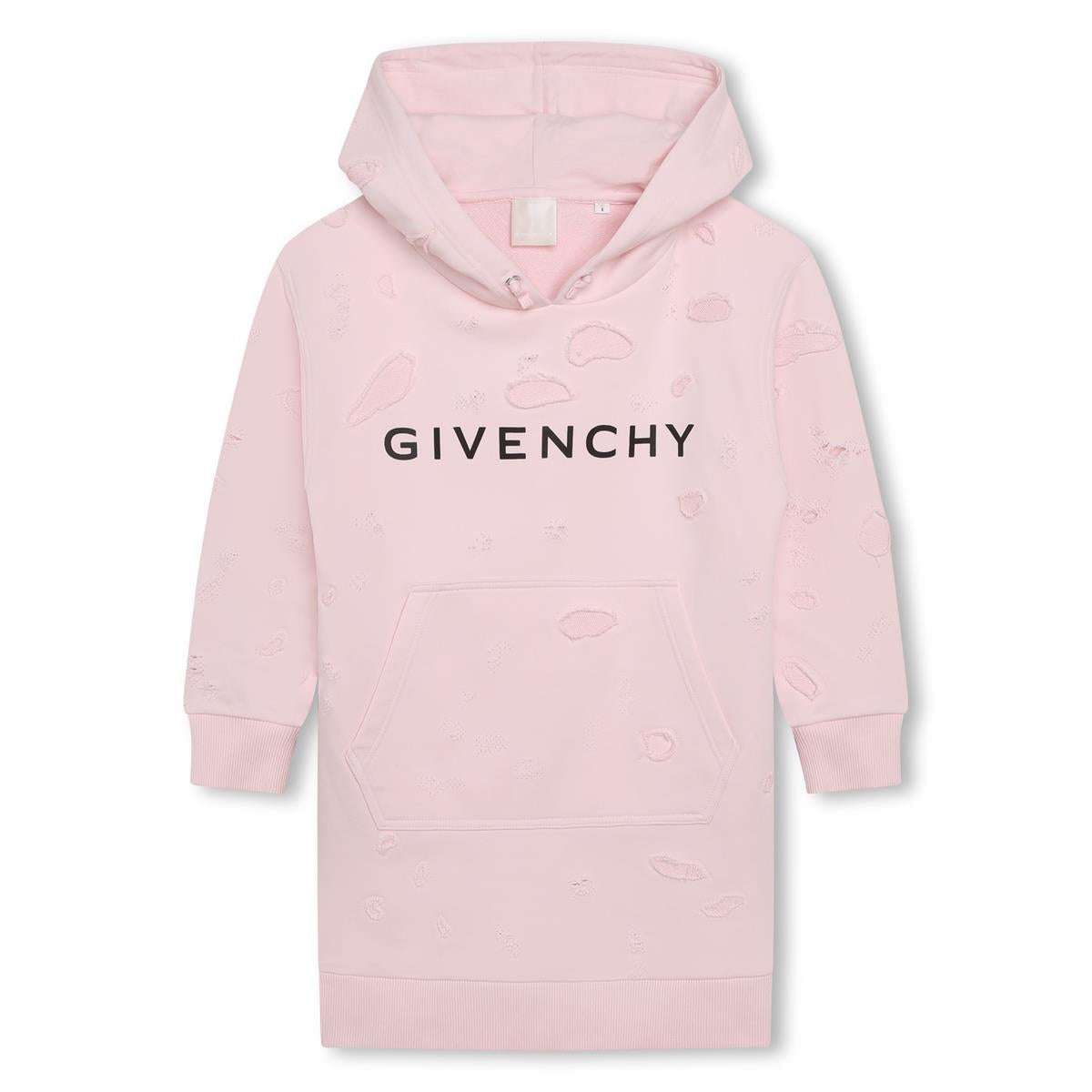 女童粉色Logo连衣裙