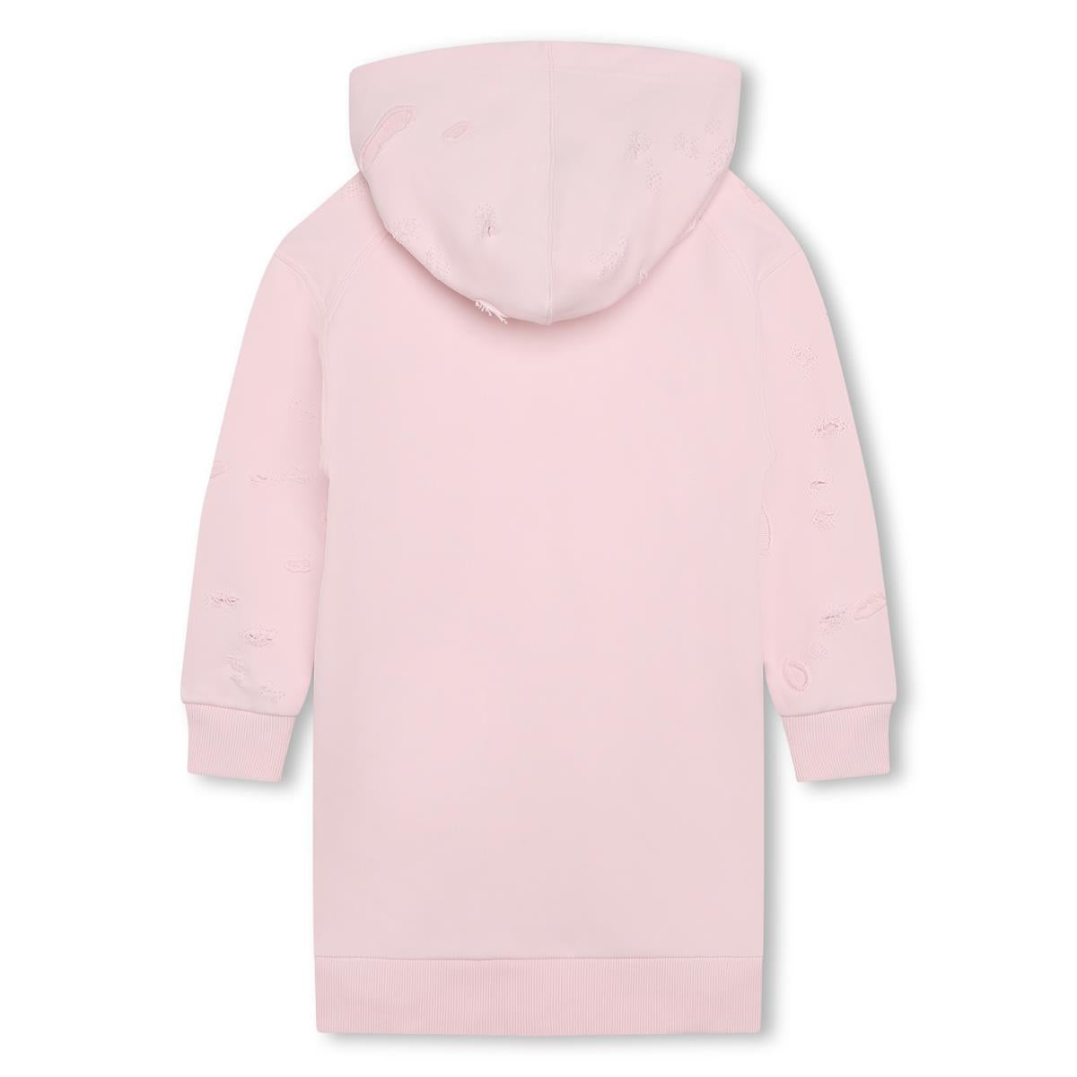 女童粉色Logo连衣裙