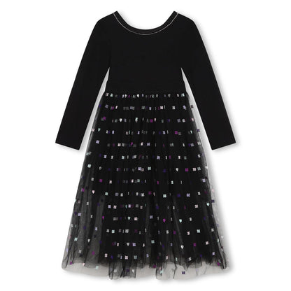 女童黑色连衣裙