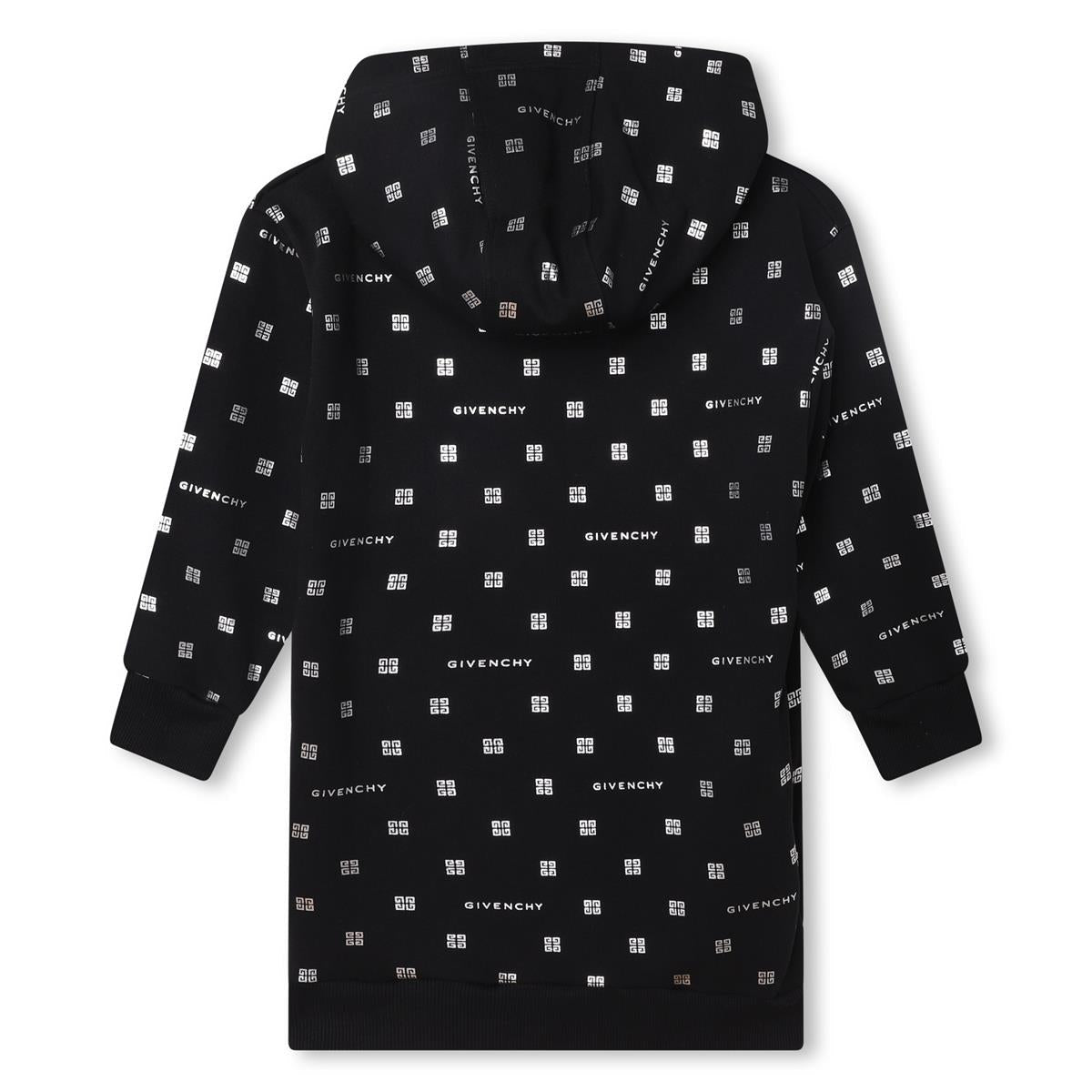 女童黑色Logo连衣裙