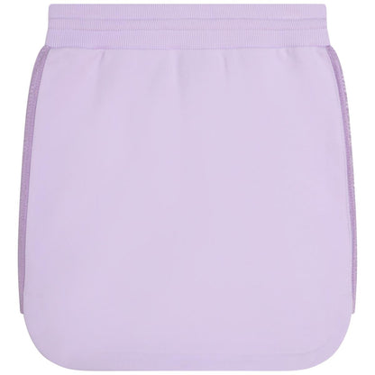 女童紫色短裙