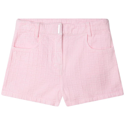 女童粉色短裤