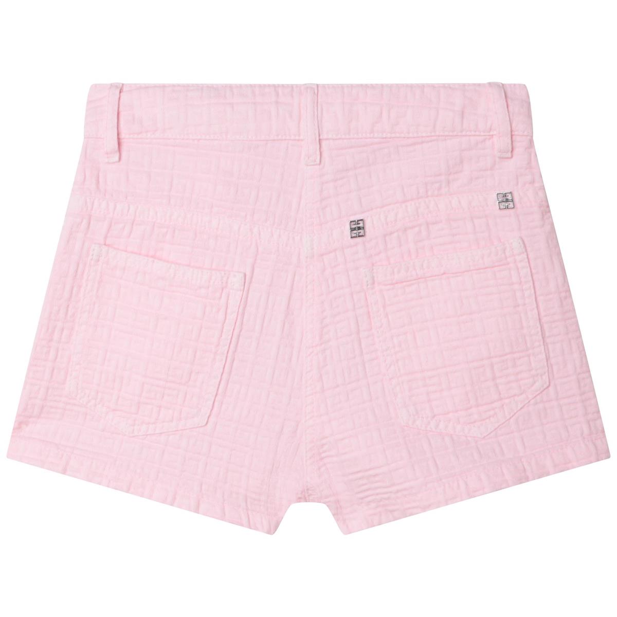 女童粉色短裤