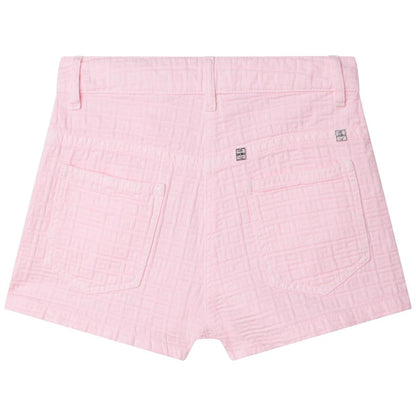 女童粉色短裤