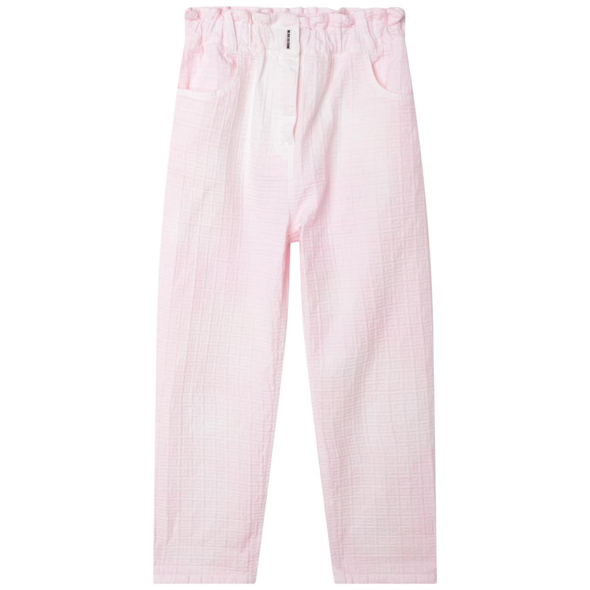 女童粉色长裤