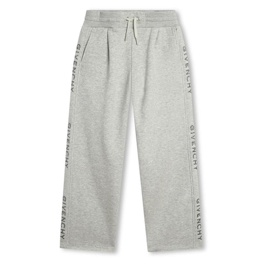 女童灰色Logo长裤