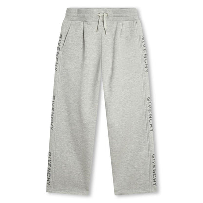 女童灰色Logo长裤