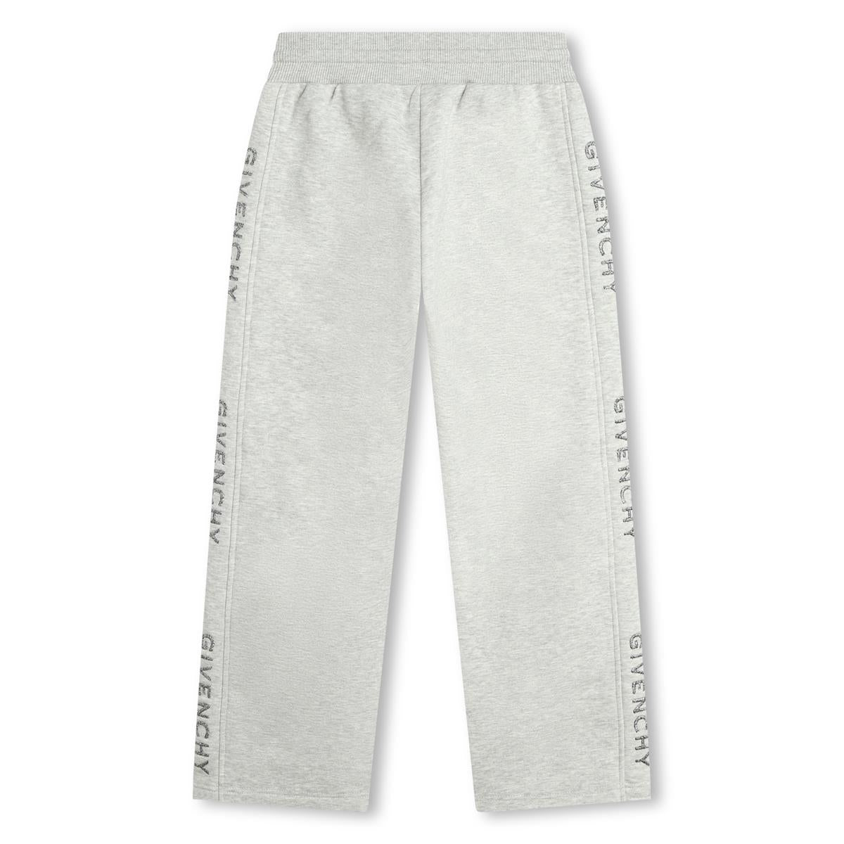 女童灰色Logo长裤