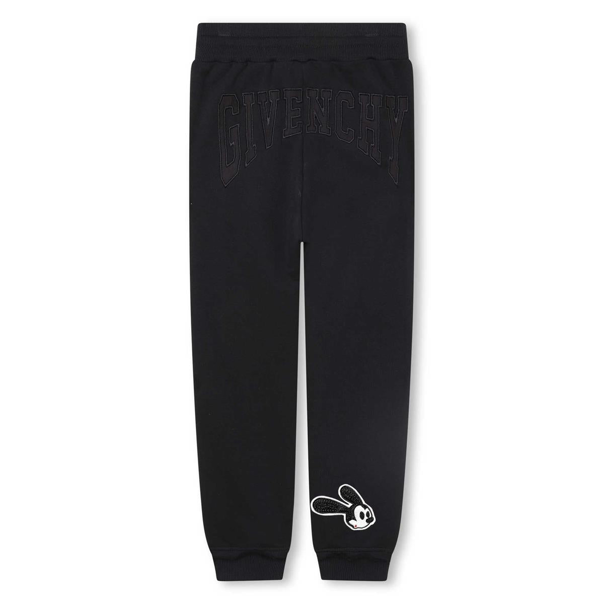 女童黑色棉长裤