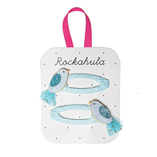 Bella Bluebird Glitter Clips