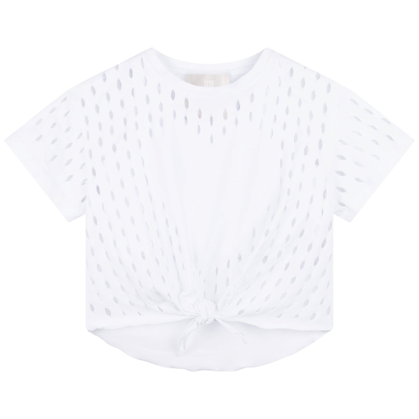 儿童白色Logo棉背心套装