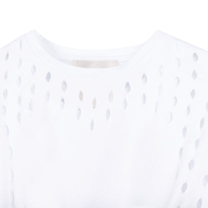 儿童白色Logo棉背心套装