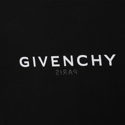 女童黑色Logo棉T恤