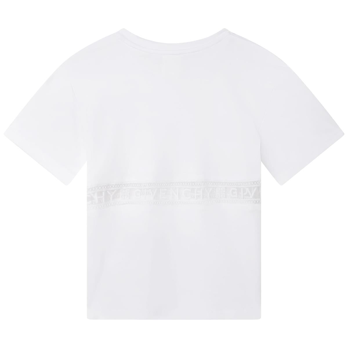 女童白色T恤