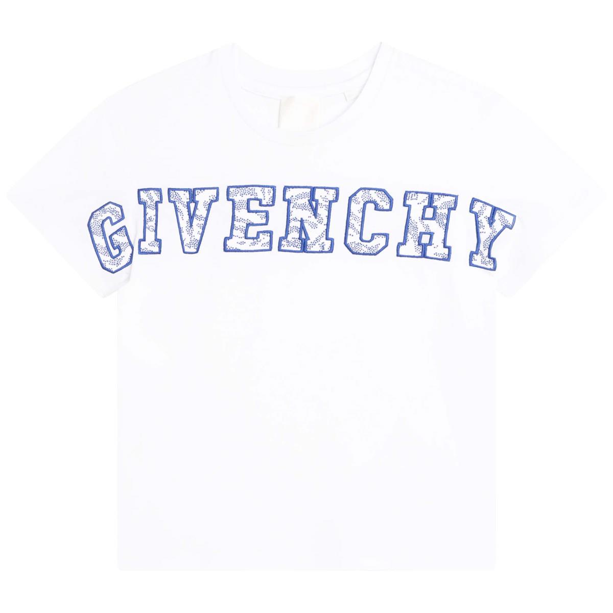 女童白色Logo T恤