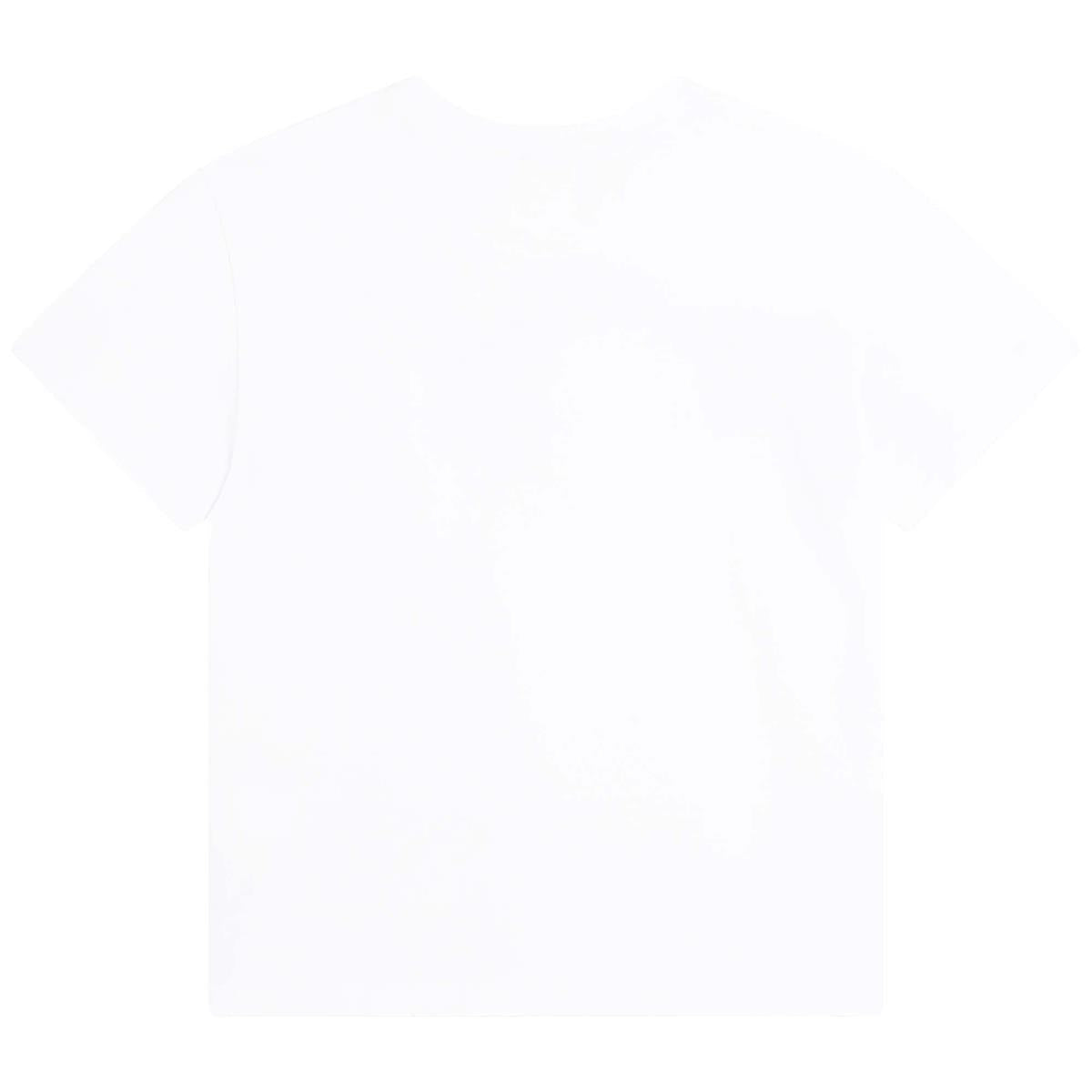 女童白色Logo T恤