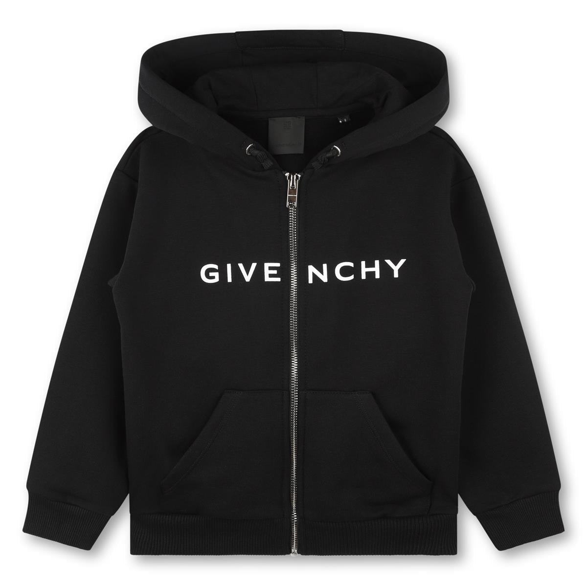 女童黑色拉链上衣