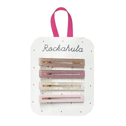 Pink & Retro Acrylic Bar Clips