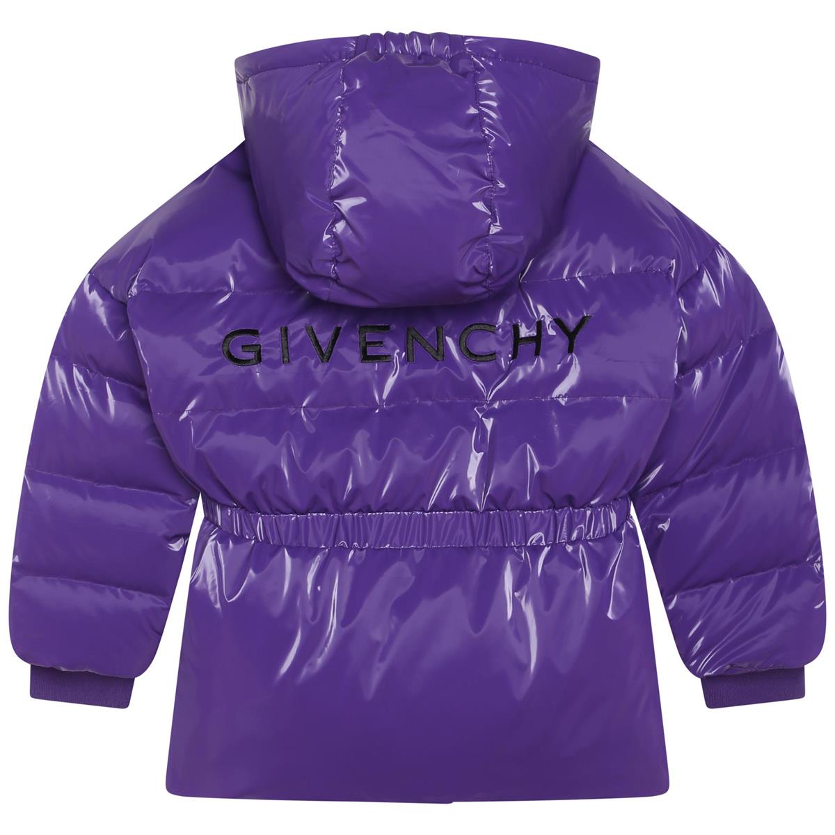 女童紫色羽绒服