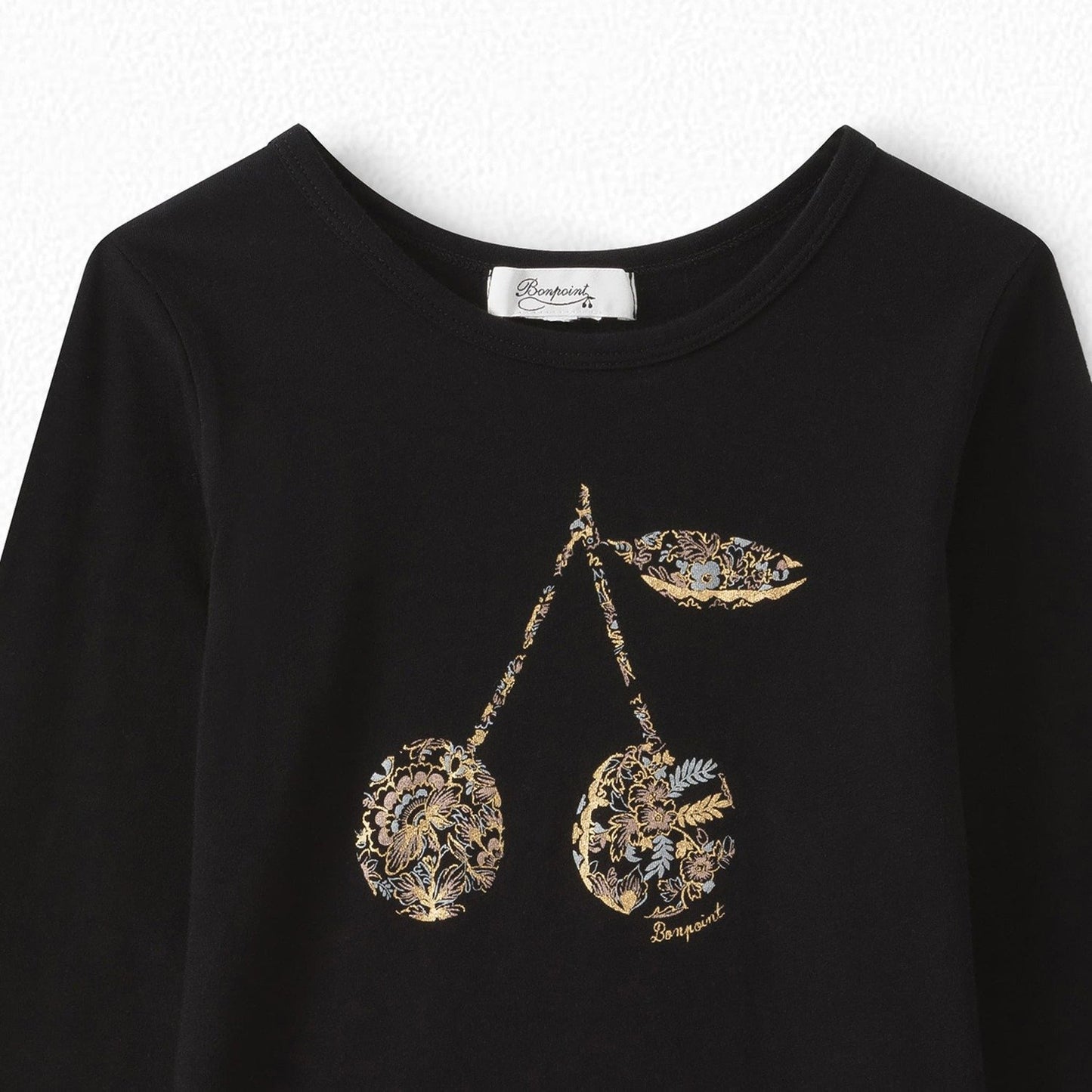 Girls Black Cherry T-Shirt