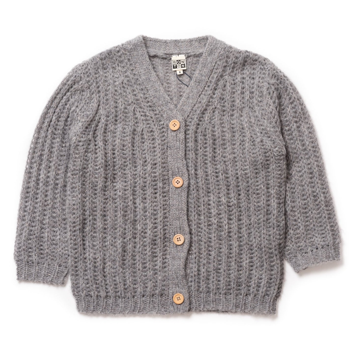 Girls Grey Cardigan