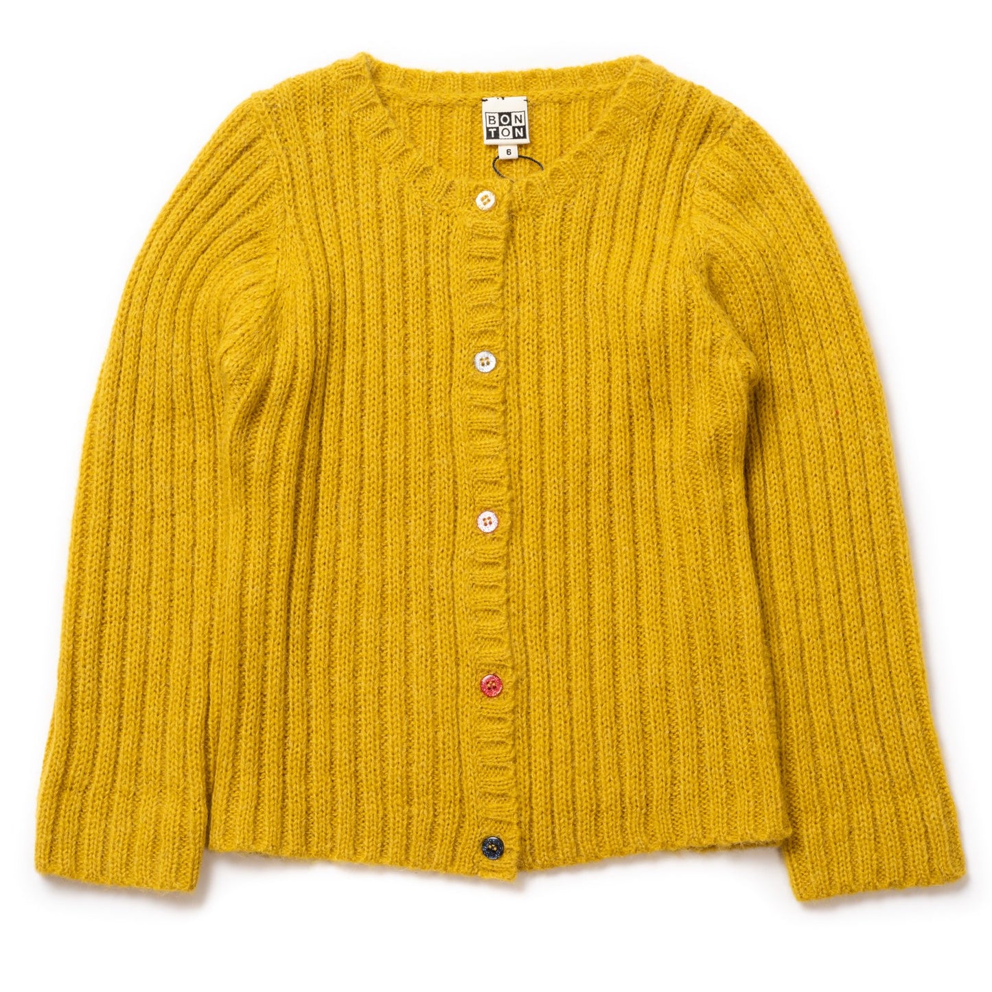 Girls Yellow Cardigan