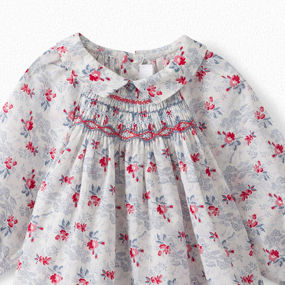 Baby Girls Off White Blouse