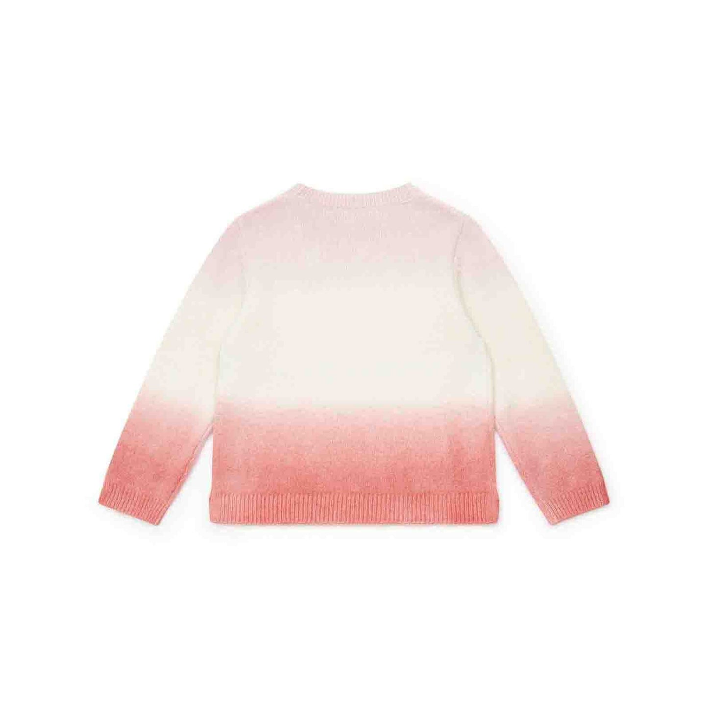 女童浅粉色毛衣