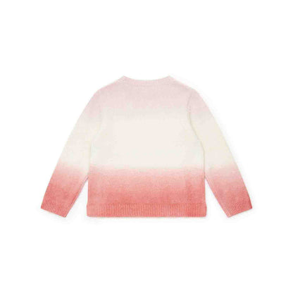 女童浅粉色毛衣
