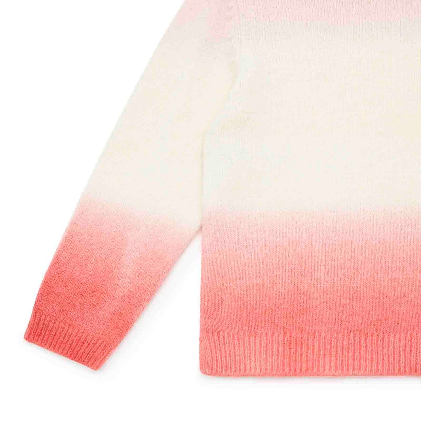 女童浅粉色毛衣