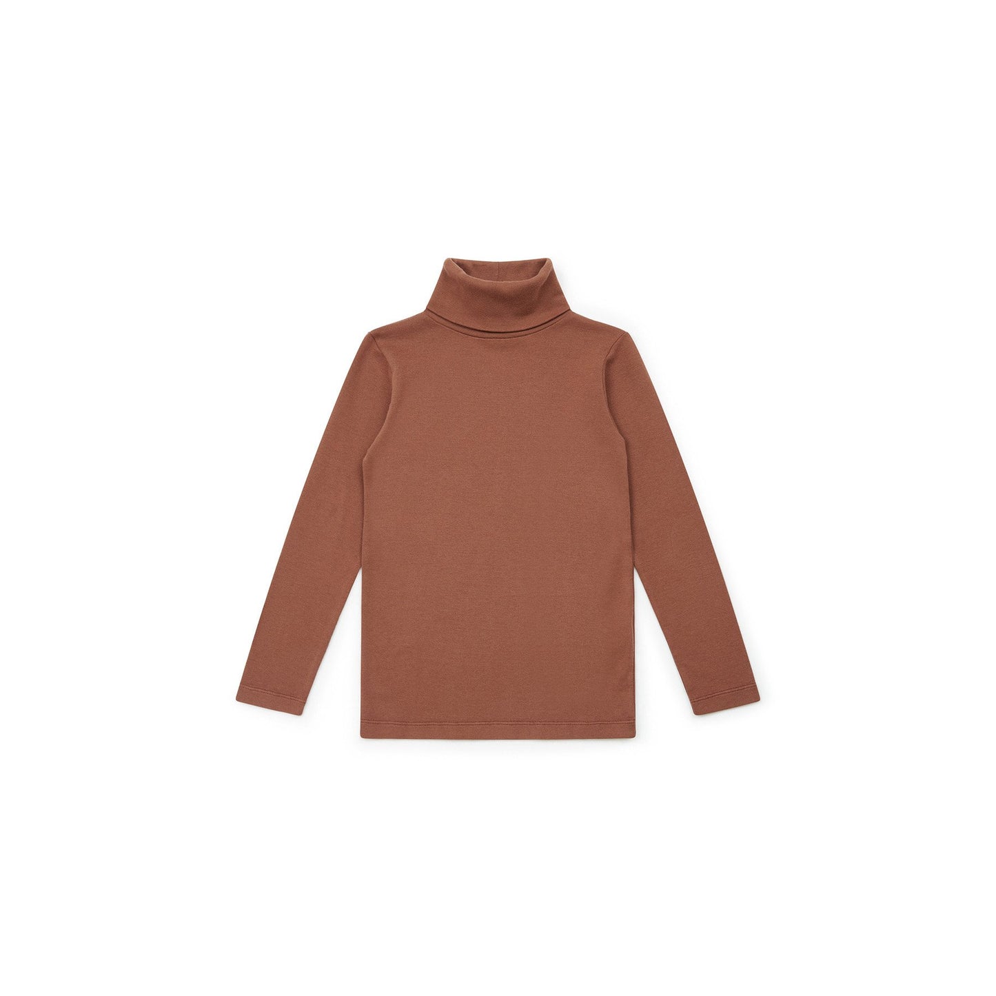 女童焦糖色棉上衣