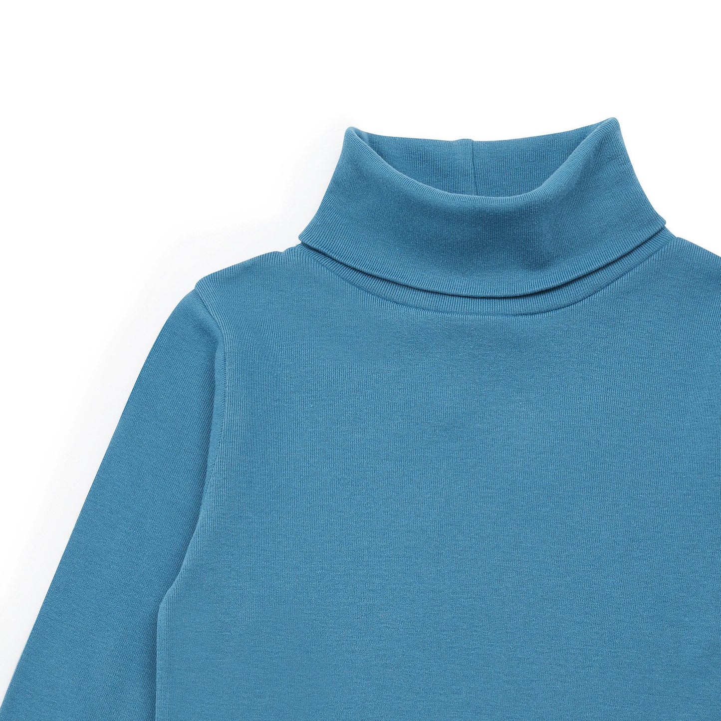 女童蓝色棉上衣