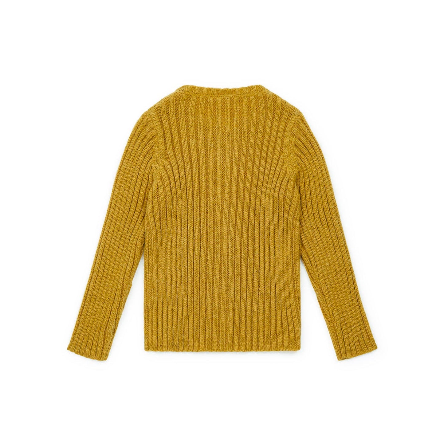 女童姜黄色开衫