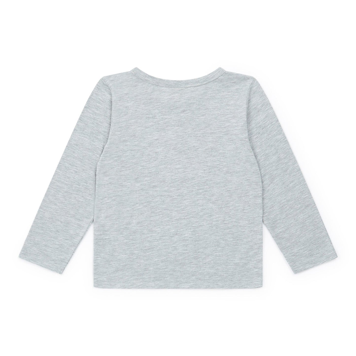 男童灰色Logo棉T恤