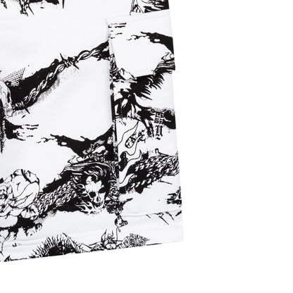 儿童黑色棉短裤